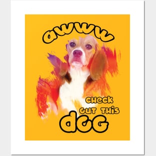 Aww! Check Out This Cute Dog Posters and Art